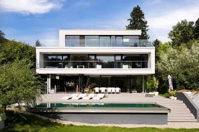 Фасад дома в стиле минимализм: характерные черты и популярные материалы |  KedrPrime