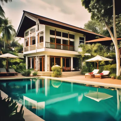 Бетонные дома в Таиланде - Блог \"Частная архитектура\"