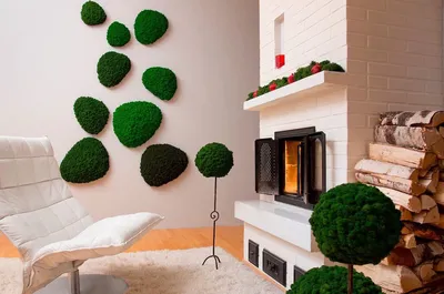 Фото: домашние зеленые стены, которые преобразят ваш интерьер