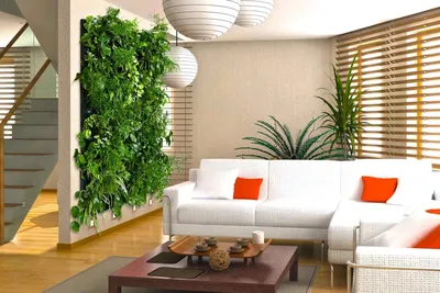 Фотография: как создать домашние зеленые стены, чтобы они выглядели естественно