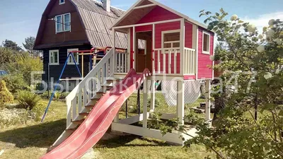 Где купить детский домик в Рязани, детские игровые домики из дерева |  Счастливое детство