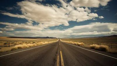 дорога в пустыне полная травы и неба, открытая дорога картинки, Дорога,  открытым фон картинки и Фото для бесплатной загрузки