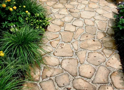 Каменная садовая дорожка: кладем сами не хуже плиточника - VALLES.RU