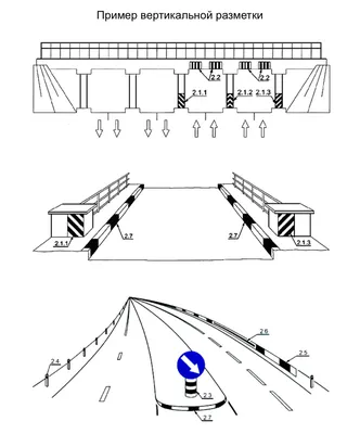 Горизонтальная и вертикальная дорожная разметка по ПДД 2022 года, ее  характеристики и приоритет