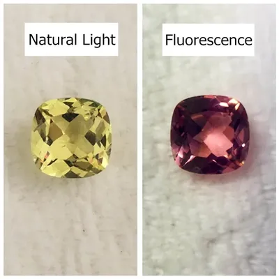 Александрит, свободный камень, желтый, меняющийся красный с флуоресцентной  подсветкой, квадратная подушка, бриллиантовая огранка, граненый, созданный драгоценный  камень, бусины «сделай сам» | AliExpress