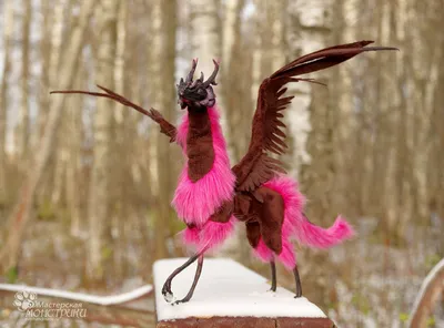 Волшебные скульптуры драконов и птиц - YouLoveIt.ru