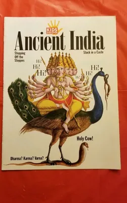 Ancient India Kids Discover magazine Dharma ? Karma ? Varna ? | eBay