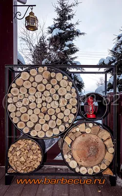 Дровница на даче своими руками: проекты, фото идей как сделать, пошаговые  инструкции |… | Firewood storage outdoor, Outdoor firewood rack, Outdoor  fireplace designs