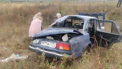 Под Уфой в ДТП с грузовиком пострадали 6 детей и водитель школьного автобуса