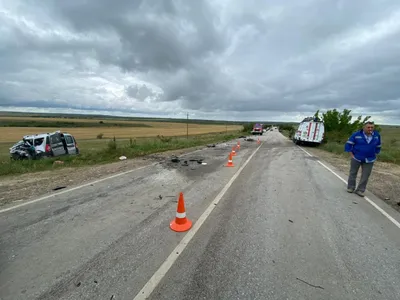 В селе Маловидное Бахчисарайского района произошла авария. ФОТО