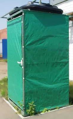 Как сделать на даче летний душ из полиэтиленовой плёнки - Мегапак -  Упаковочные материалы в Хабаровске