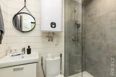 Современный интерьер ванной комнаты на даче | Идеи дизайна загородной ванной