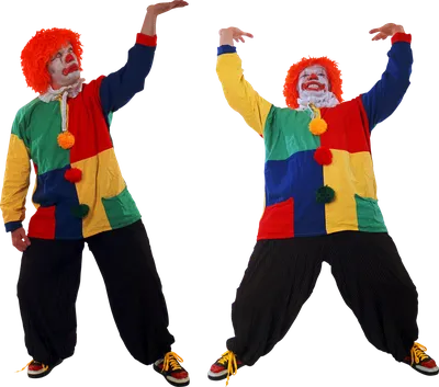 Скачать Два клоуна в формате PNG