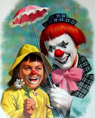 Изображение Два клоуна в WebP формате