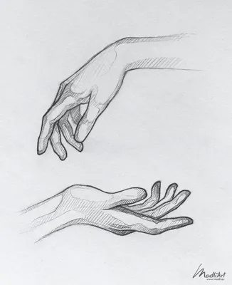 Картинка двух рук, которые показывают уважение