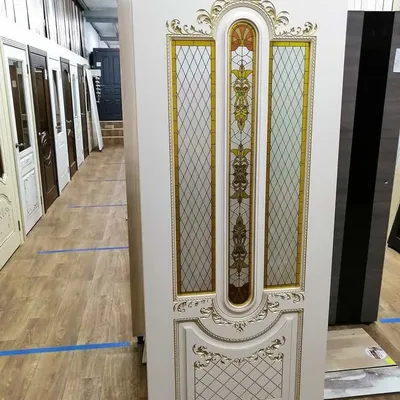 Межкомнатная дверь Альта ПВХ Александрия Art Белый Стекло - купить по  выгодной цене | Planeta Doors