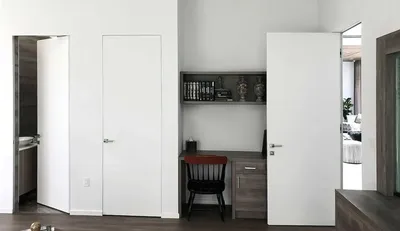 Серые межкомнатные двери в интерьере квартиры: фото полотен, сочетание с  другими цветами, варианты оттенков, в том числе светлые, темные, дуб, кедр