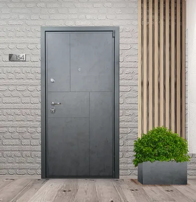 Межкомнатная дверь в стиле лофт Металл (Двери Холл), Цвет: Эш Вайт мелинга.  Цена 107900 руб.