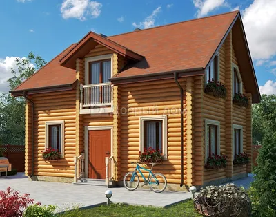 Дачные дома из бруса: проекты, цена строительства в Москве
