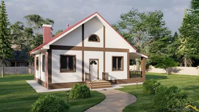 Маленькие кирпичные дома: строительство под ключ по цене от 35 000 руб. в  Спб