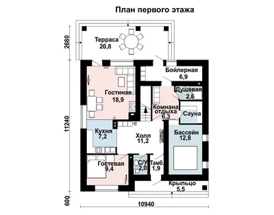 Вилла с открытым бассейном и уютным патио | Архитектурные проекты | Журнал  «Красивые дома» | Домашняя мода, Красивые дома, Испанский колониальный стиль