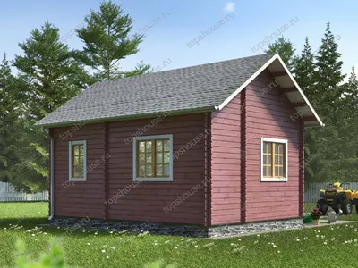 Проект деревянного дома с двухуровневой крышей D2041 | Каталог проектов  Домамо