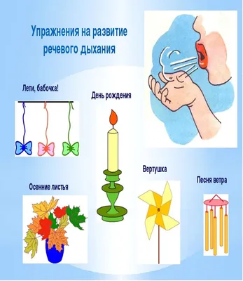 Картинки по запросу дыхательная гимнастика для детей в картинках |  Дошкольные учебные мероприятия, Логопедические игры, Логопедия