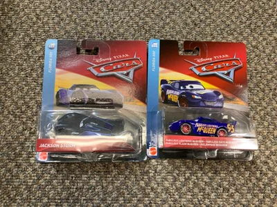 Disney Pixar Cars 3 1:24 Jackson Storm Die-cast Car with Tire Rack Play  Vehicles - Walmart.com