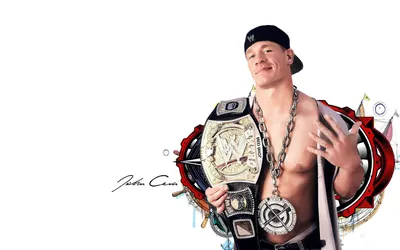 Джон Сина из будущего, 11-кратный чемпион WWE. Обои от Timetravel6000v2 на DeviantArt