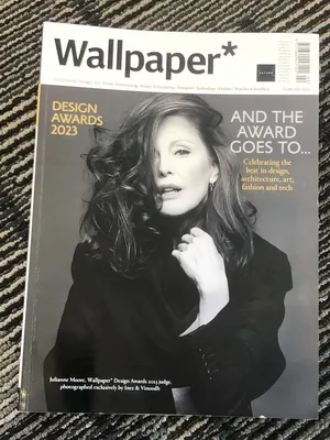 Журнал Wallpaper Февраль 2023 г. Награда за дизайн Джулианны Мур Как новая | eBay