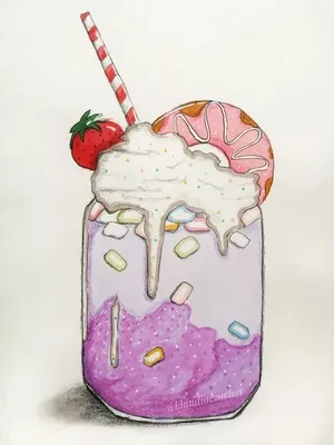 Картинки милые еда (54 фото) » рисунки для срисовки на Газ-квас.ком