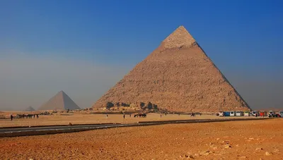 Пирамиды Египет — стоковые фотографии и другие картинки Пирамида -  Пирамида, Форма пирамиды, Гиза - iStock