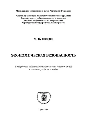 Экономическая безопасность организации – тема научной статьи по экономике и  бизнесу читайте бесплатно текст научно-исследовательской работы в  электронной библиотеке КиберЛенинка