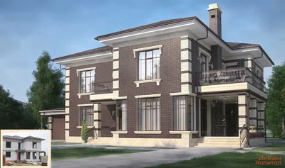 Фасад нового строящегося дома, незавершенный деревянный дом окрашен в  коричневый натуральный цвет Стоковое Фото - изображение насчитывающей  роскошь, реально: 156937702