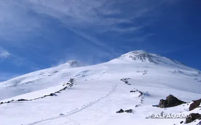 File:Elbrus from Cheget.jpg - Wikimedia Commons