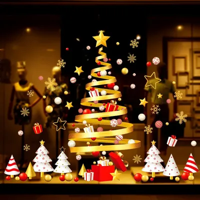 украшенная рождественская елка, простая иллюстрация картинок, нарисованная  векторными рисунками Иллюстрация вектора - иллюстрации насчитывающей  нарисовано, приглашение: 233014172