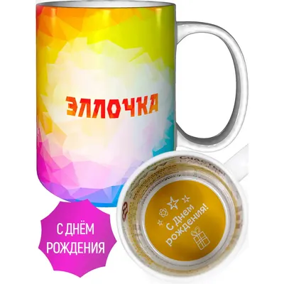 Открытка с днем рождения Эллочке (скачать бесплатно)