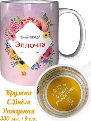 Картинка с днем рождения Эллочка (скачать бесплатно)