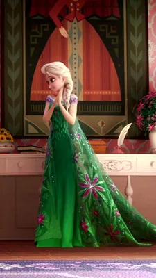 Холодное Сердце - Эльза в летнем платье - Холодное Сердце Frozen -  YouLoveIt.ru