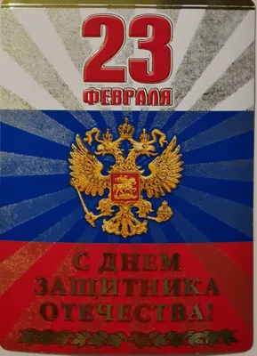 Плакат на 23 февраля День защитника Отечества для фотозоны - купить в  Москве, цены на Мегамаркет