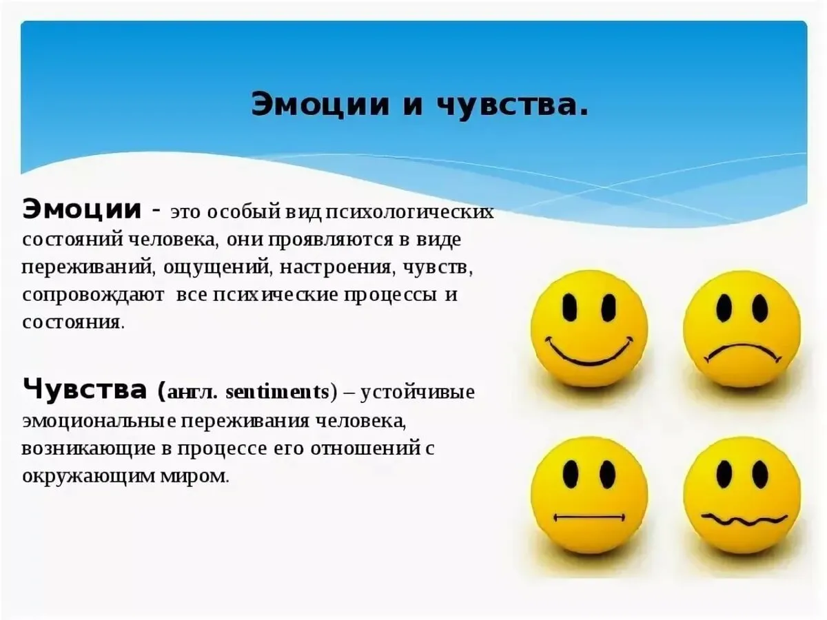 Эмоции и чувства. Эмоции в психологии. Эмоции чувства настроение. Умение управлять своими эмоциями.