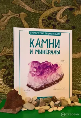 Отзыв о Практическая энциклопедия \"Камни и минералы\" - С. Паркер | Красивая  книга с реальными фото минералов и интересной информацией