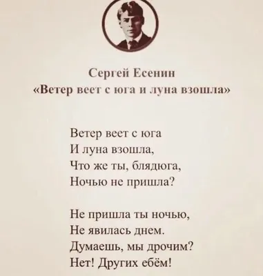 Сергей Есенин: истории из жизни, советы, новости, юмор и картинки — Все  посты, страница 7 | Пикабу