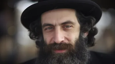 еврей в шляпе и с бородой, картинка ортодоксального еврея, еврей, Израиль  фон картинки и Фото для бесплатной загрузки