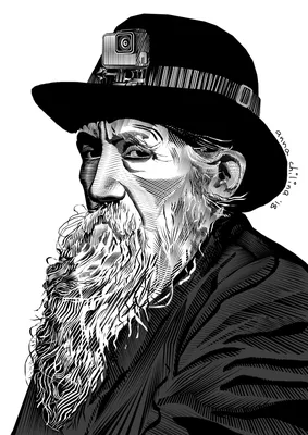 Смешной векторный мультяшный еврей Векторное изображение ©museyushaya  67147391