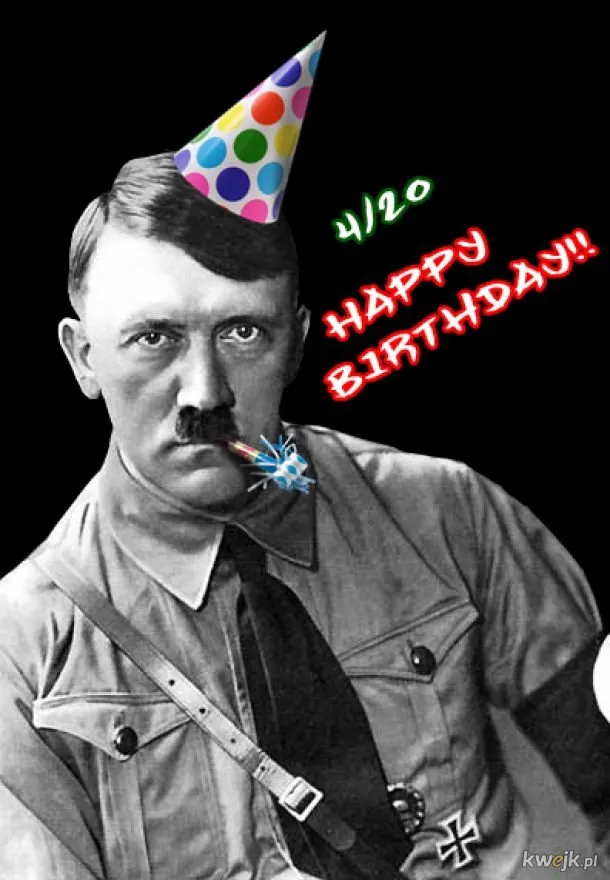 День рождения Адольфа Гитлера. Д р гитлера