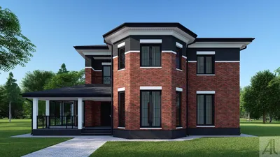 Современный фасад дома | Дизайн студия – Rhome.by