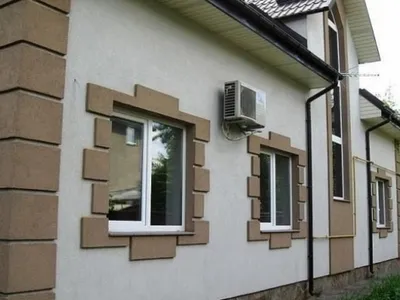 Декор из пенопласта для фасада зданий и домов