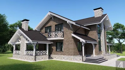 Фасад дома: варианты облицовки и отделочных материалов для частного дома,  фото