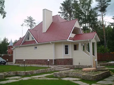 Проект одноэтажного дома с плоской крышей - 04-23 🏠 | СтройДизайн